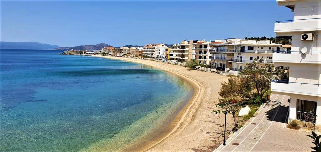 Nea Styra Seafront Apartment With Stunning View Εξωτερικό φωτογραφία