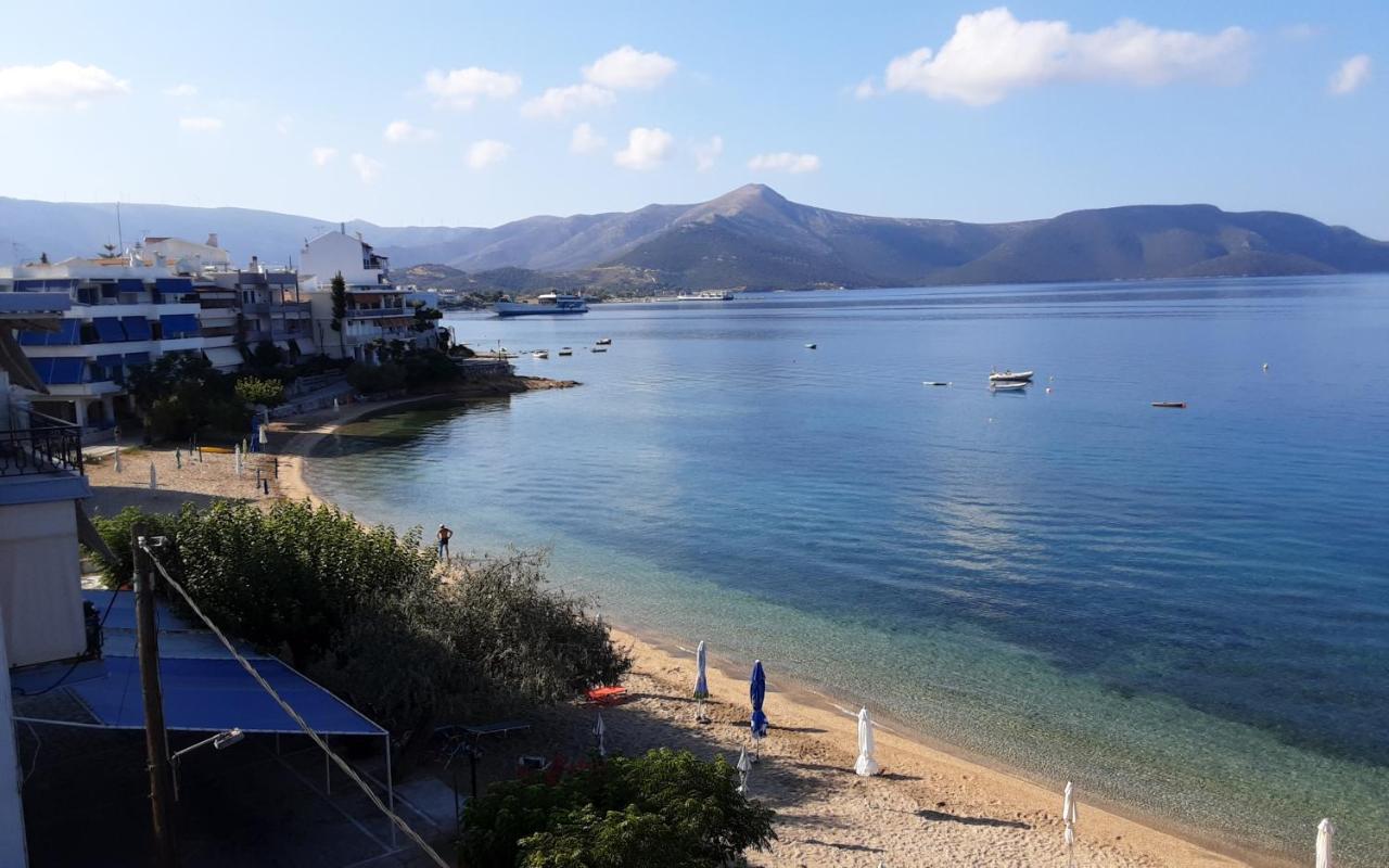 Nea Styra Seafront Apartment With Stunning View Εξωτερικό φωτογραφία